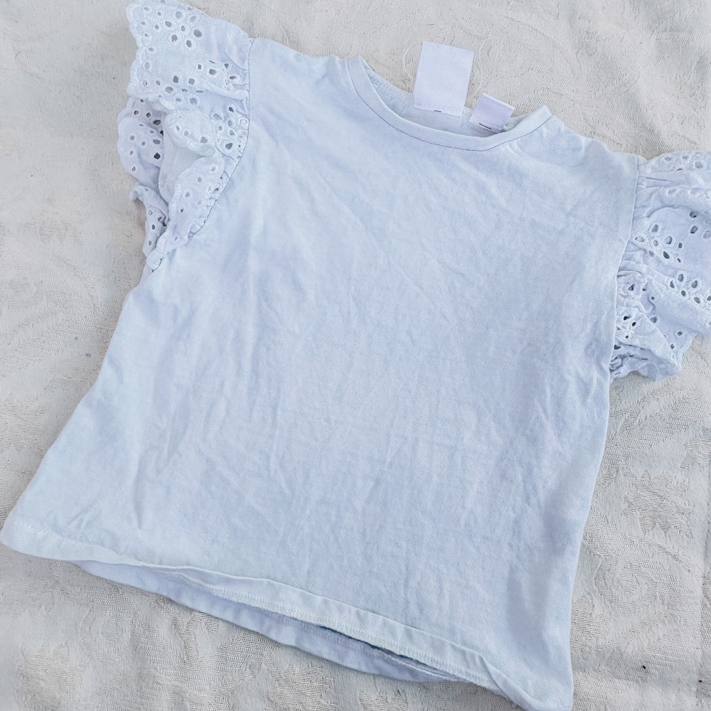 EUC Zara eyelet Blouse Infant